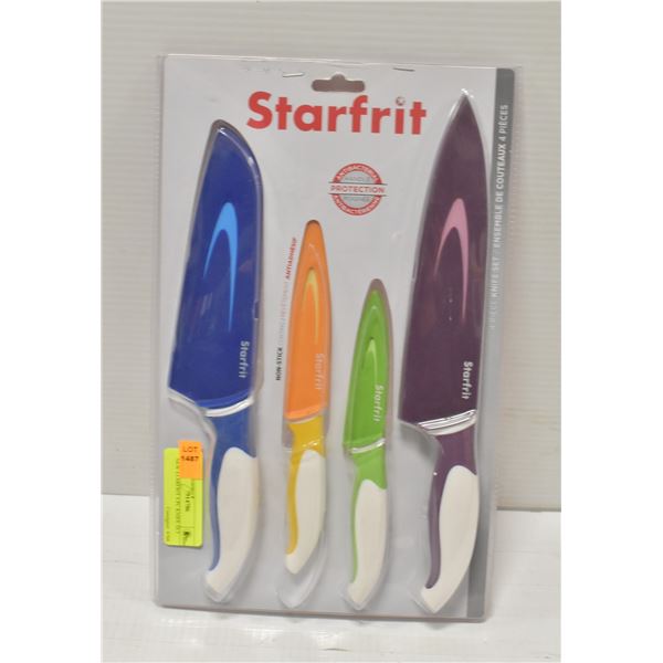 NEW STARFRIT 4 PC KNIFE SET