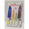 Image 1 : NEW STARFRIT 4 PC KNIFE SET
