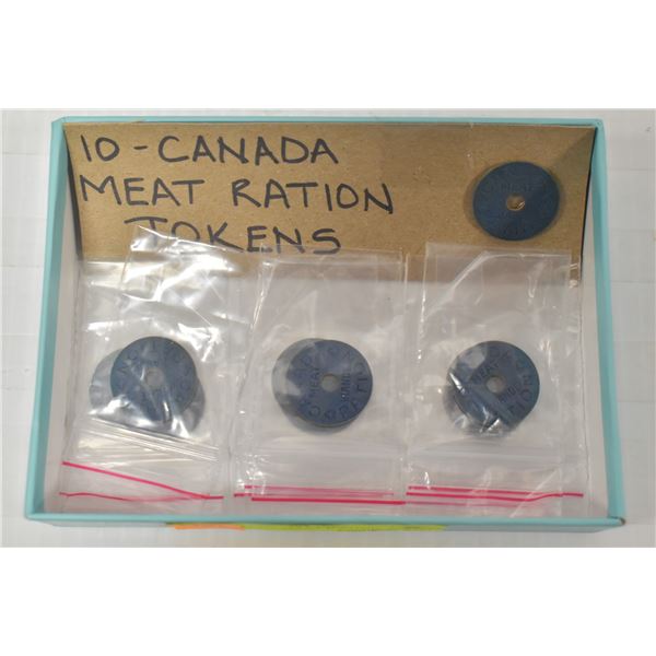 10 CANADIAN MEAT RATIONS