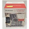 Image 1 : BROOKSTONE HEATED THROW 50 IN X 60 IN