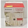 Image 1 : BROOKSTONE HEATED THROW 50 IN X 60 IN