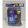 Image 1 : BLACK CREW SOCKS, SIZE 12-16,6-PACK, FRUIT OF THE