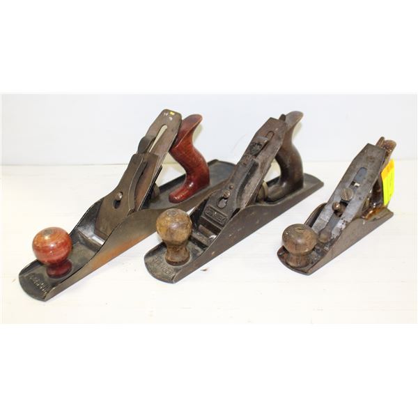 LOT OF 3 PLANERS