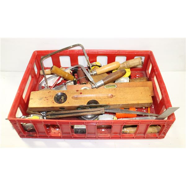 LOT OF MISC ESTATE TOOLS