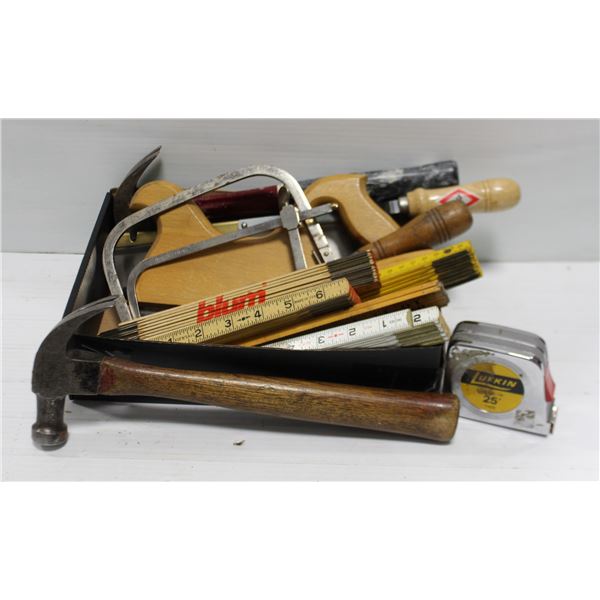 LOT OF MISC ESTATE TOOLS