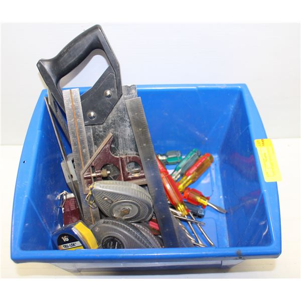 LOT OF MISC ESTATE TOOLS