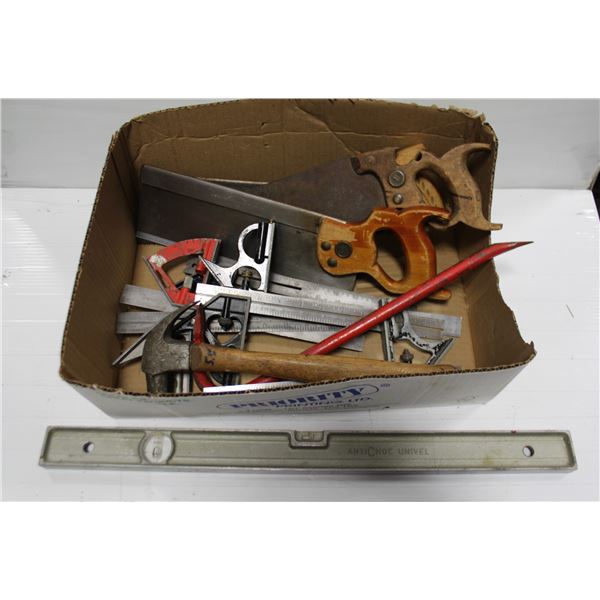 LOT OF MISC ESTATE TOOLS