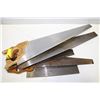 Image 1 : LOT OF VARIOUS SIZE AND MAKE SAWS