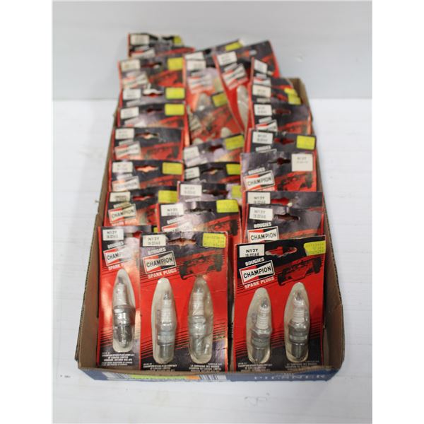 FLAT OF NEW N12Y SPARK PLUGS