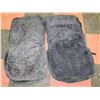 Image 1 : PAIR OF GREY/BLUE SHERPA STYLE SEAT COVERS