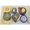 Image 1 : TUB OF TAPE MEASURES