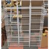 Image 1 : CLOSET HANGING WIRE ORGANIZER CUBES- 58" SET OF 3