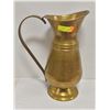 Image 1 : LARGE BRASS JUG W/ HANDLE MADE IN INDIA