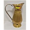 Image 1 : LARGE BRASS JUG W/ HANDLE MADE IN INDIA