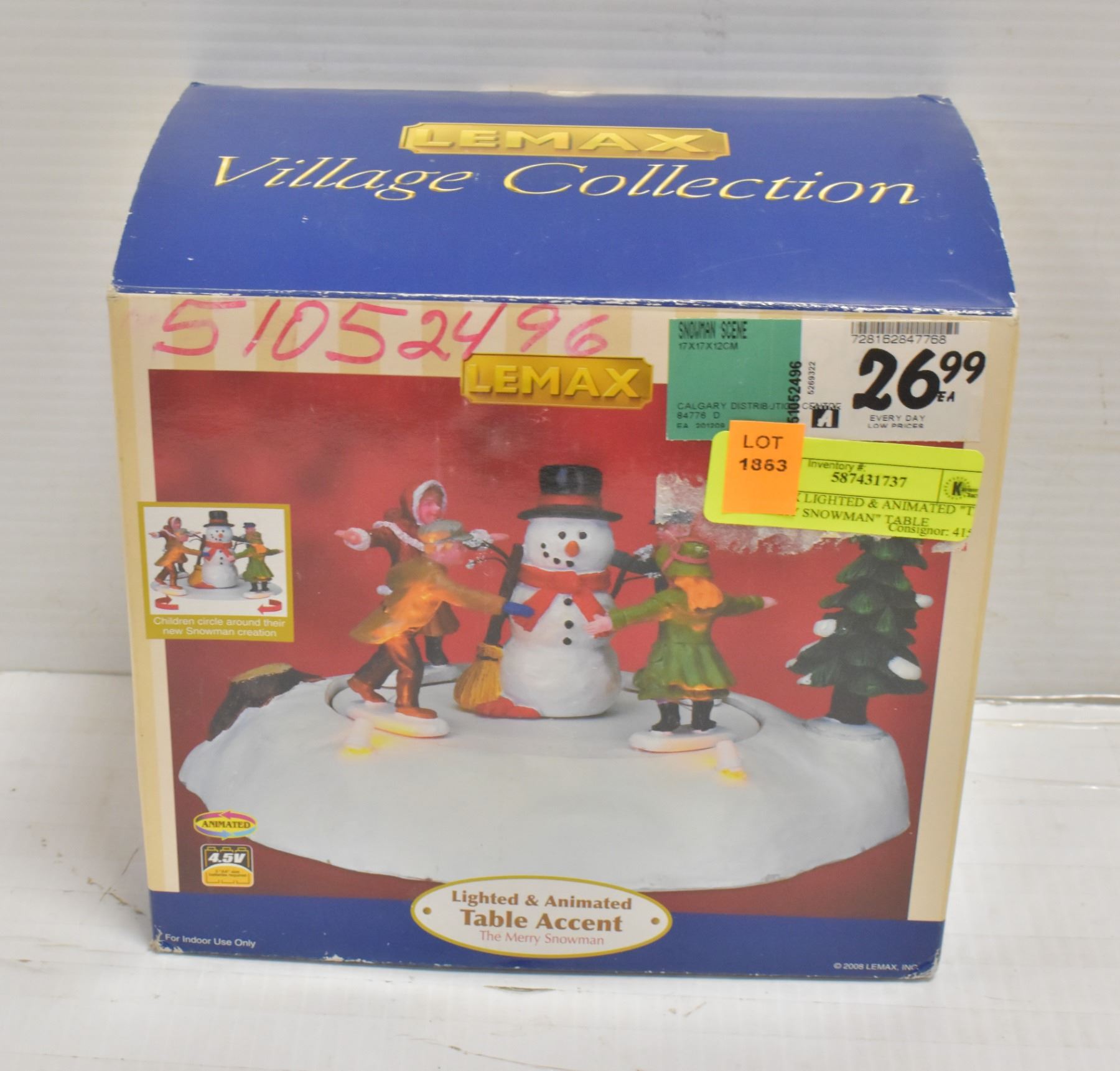 Lemax 2023 Log Snowmen Vail Village 34095 New in Package Lemax 2023 Log Snowmen Vail Village 34095 New in Package