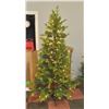 Image 1 : 7FT CATHERDRAL FIR TREE ( LIGHT GREEN )  CHRISTMAS