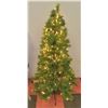 Image 1 : 5FT PINE ILLUMINATED CHRISTMAS TREE