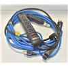 Image 1 : BLUE EXTENSION CORDS WITH MONSTER POWER BAR 35 FT
