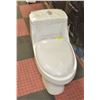 Image 1 : NEW BIANCO DUAL FLUSH WHITE PORCELAIN TOILET