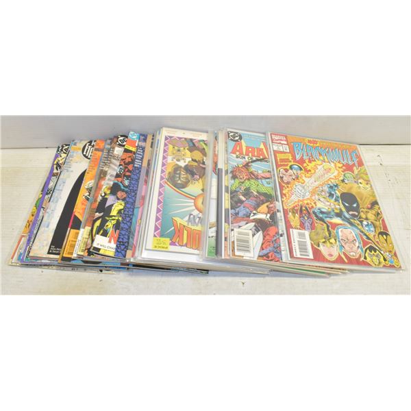 MARVEL/ DC COMIC LOT OF 37