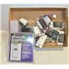 Image 1 : FLAT OF ASSORTED LIGHT SWITCHES, SOME NEW & USED