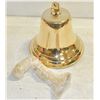 Image 1 : HEAVY BRASS 6INCH SHIP BELL WITH MOUNTS