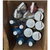 Image 1 : BOX OF HOUSHOLD CLEANERS AND SOAPS