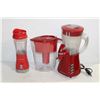Image 1 : RED DRINK BLENDER, SINGLE SERVE BLENDER, BRITA