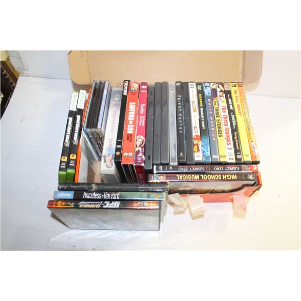 BOX 30 PIECES CD'S