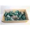 Image 1 : BOX OF GLASS INSULATORS