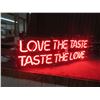 Image 1 : Love The Taste Taste The Love - Neon - No Shipping
