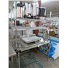 Image 1 : 4' S/S Table w/Double Metro Overshelf
