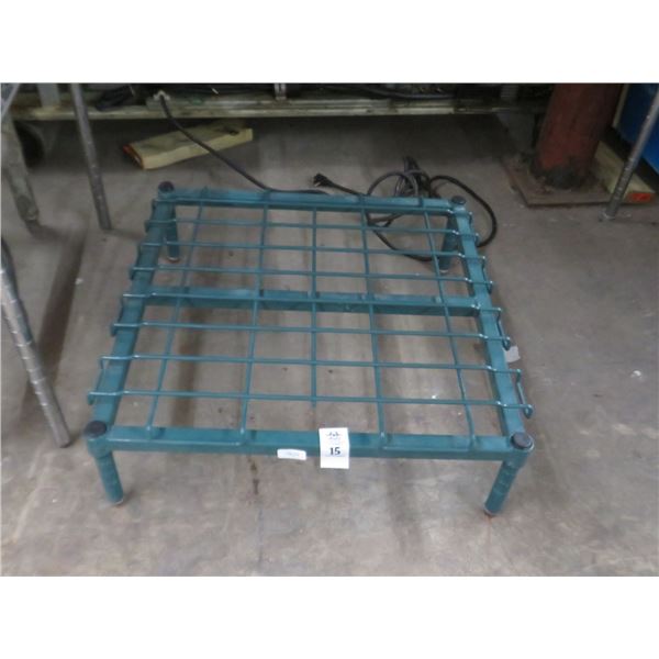 Green Coated Dunnage Rack