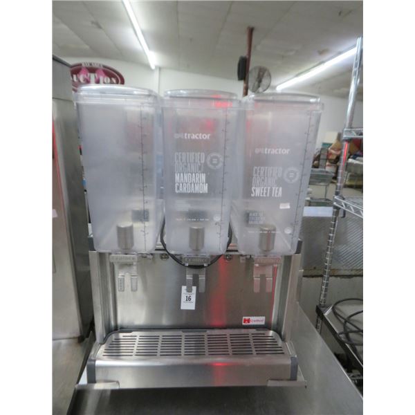 Crathco Triple Cold Beverage Dispenser