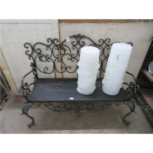 Ornamental Iron Bench