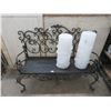 Image 1 : Ornamental Iron Bench