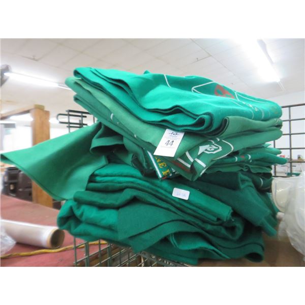 Lot of Felt Craps Table Cover
