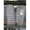 Image 1 : 12-Third by 6" Cambro Pans - 12 X $