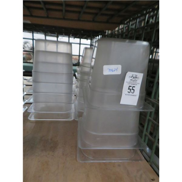 14-Cambro Sixth Insert Pans - 14 X