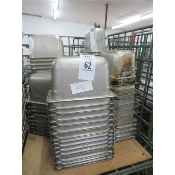 77-Ninth by 4" Insert Pans - 77 X $