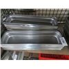 Image 1 : 19-Half Size Elongated Insert Pans - 19 x $