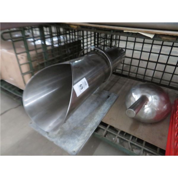 S/S Chute And Scoop