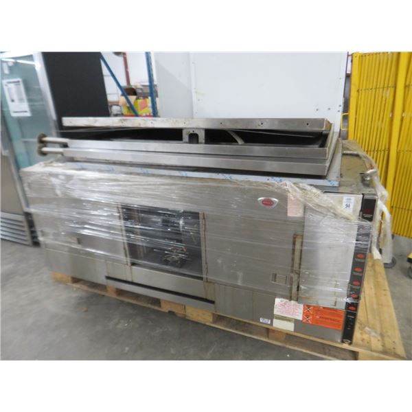 Wells S/S 4' x 6' Self Venting Hood System