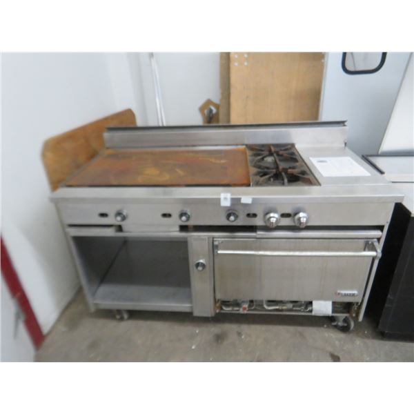 S/S Jade 72" Range w/Flat Grill & 2 Burners