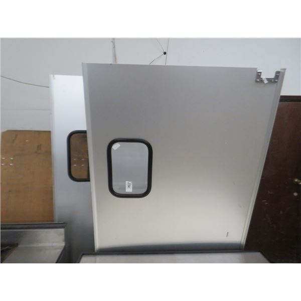 S/S 80" x 41" Kitchen Swinging Doors (2)