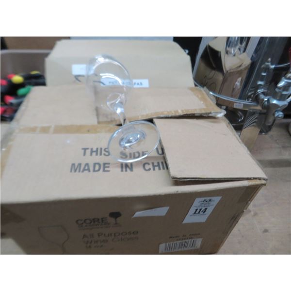Core Glassware All Purpose Wine Glass - 14 oz. - (24)
