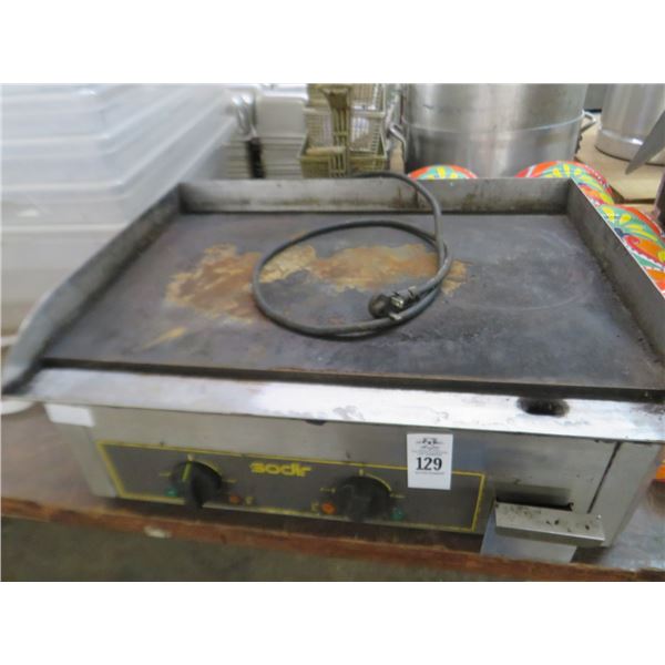 Sodie Electric 2' Flat Top Grill