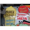 Image 2 : 16-Metal Ad Signs - 16 X $