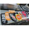 Image 1 : 14-Metal Ad Signs - 14 x $