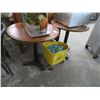 Image 1 : Round Wood Trim 2-Top Tables (2)